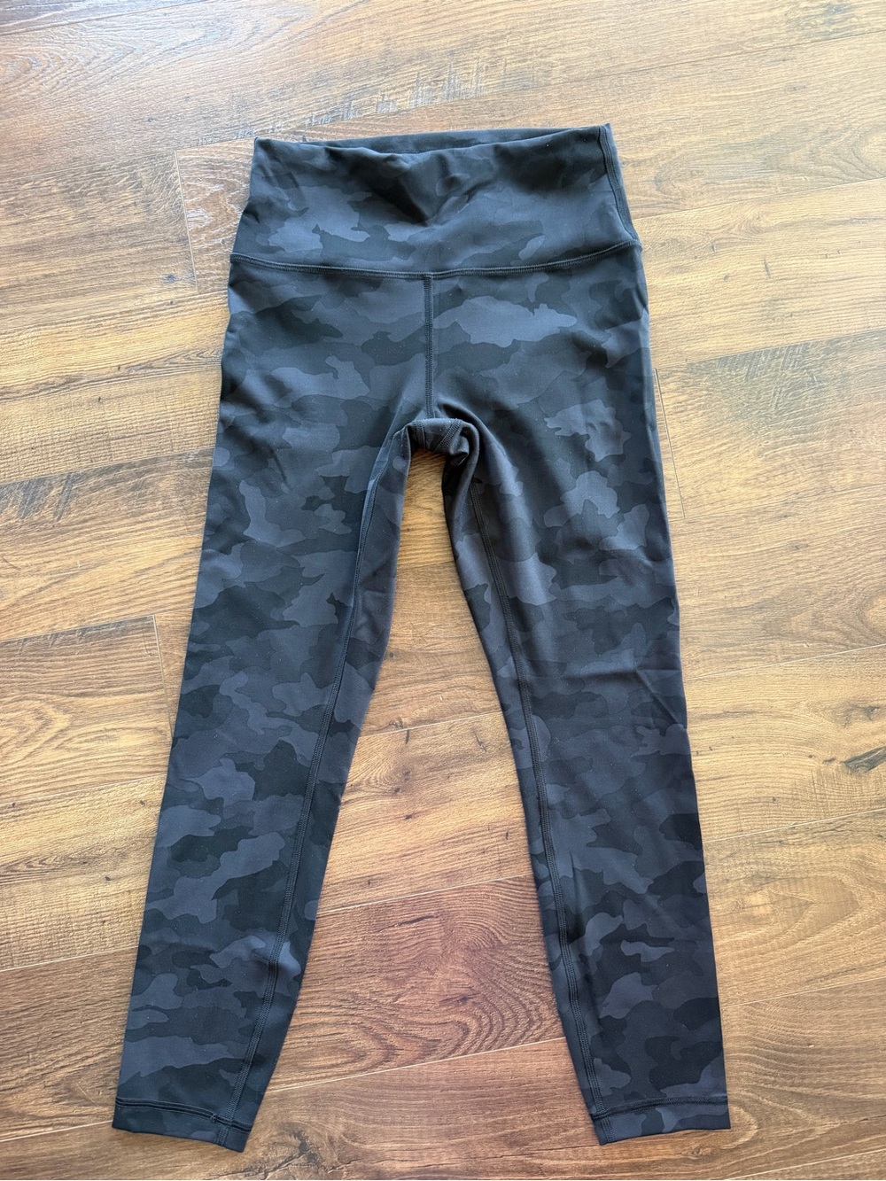 lululemon athletica Black Camo High-Rise Leggings
